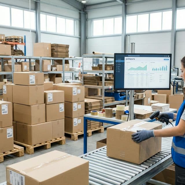 eCommerce fulfillment workspace